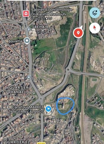 أرض 6000 م2 في صنية طنجبالية 2 واجهة