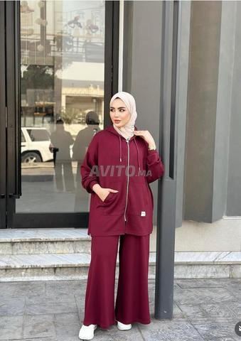 بدلة رياضية قطعتين بدون علامة - 2