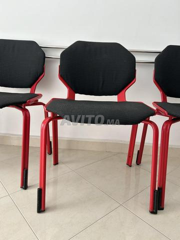 Lot de 6 chaises de bureau, visiteur - 2
