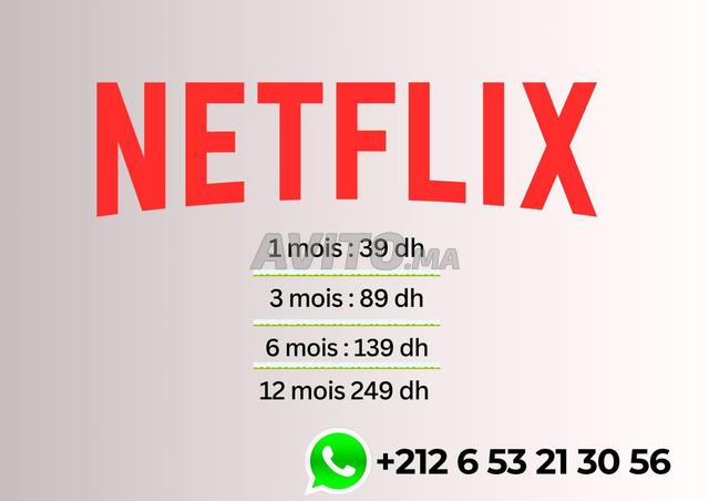 اشتراك نتفليكس – متوفر لمدة 1 إلى 12 شهرًا