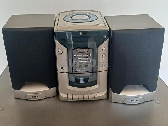 مسجل LG ستيريو مع 2 كاسيت و CD