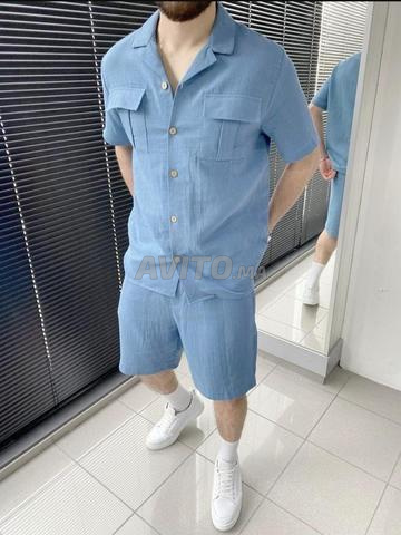 Ensemble 2 pièces chemise short - 2