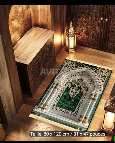 سجادة صلاة فاخرة مزخرفة - 2