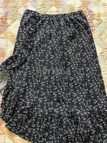تنورة زرقاء داكنة - 2
