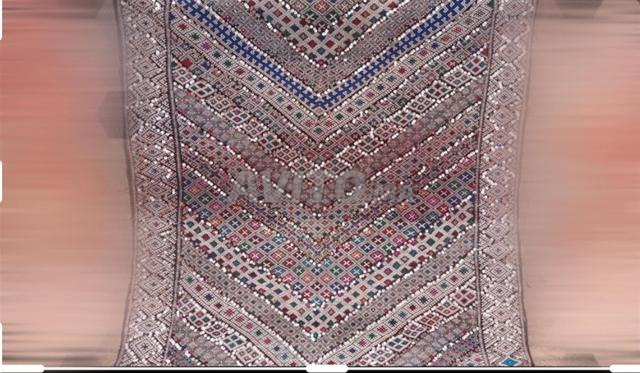 Tapis Berbère Mzouda Ancien 3m x 2m - 2