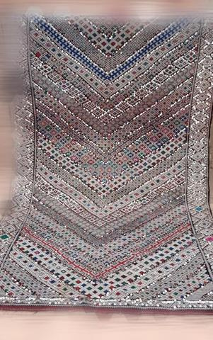 سجادة أمازيغية مزودة قديمة 3م × 2م