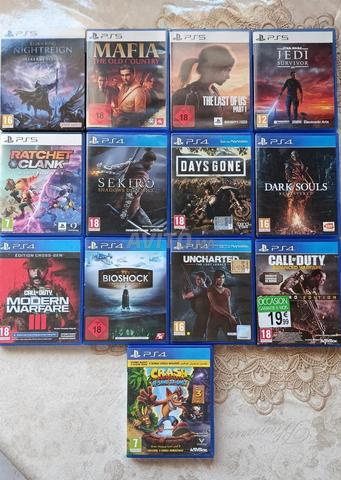 Jeux PS5 et PS4 à vendre, voir la description - 2