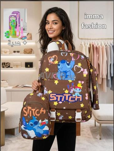 Cartable scolaire imperméable avec cadeaux - 2