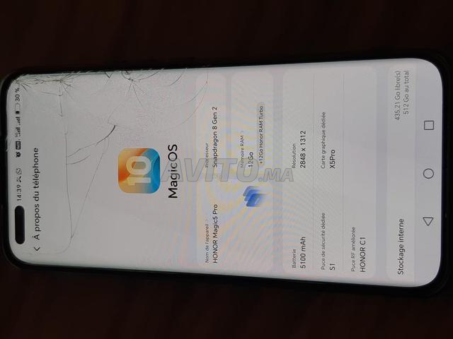 À vendre HONOR Magic5 Pro 512Go - 2