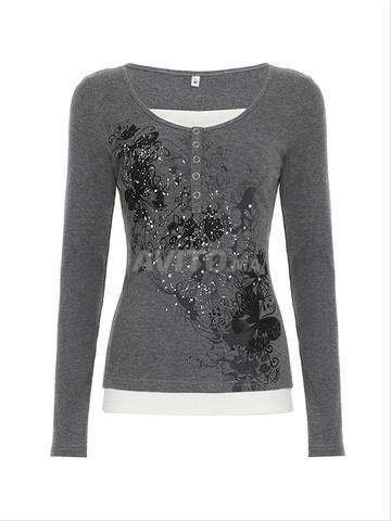 Top fleuri - 2