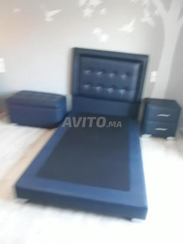 Lit adulte 1.20 sur 2m en sky - 2