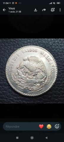 Monnaie Peso Mexicain 1947 - 2