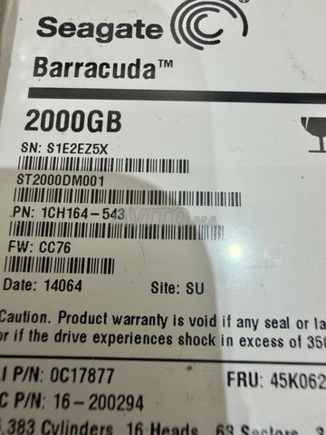 Disque dur HDD 3,5 2tb - 2