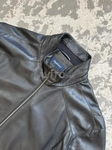 سترة جلدية Zegna مقاس XXL