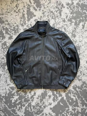 Superbe veste en cuir Zegna taille XXL - 2
