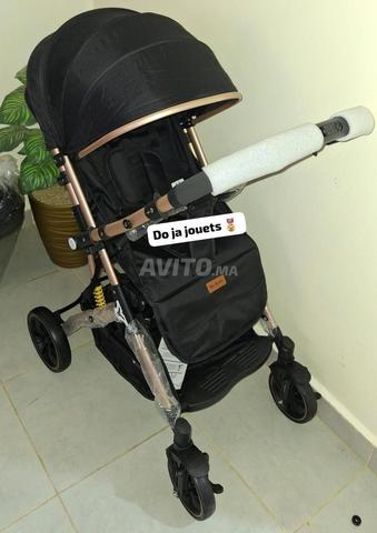 Poussette My Bébé de luxe, double sens, légère et pliable 💫 Livraison gratuite 🇲🇦 - 2