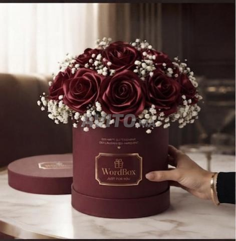 Pack naissance henné miroir personnalisé fleurs - 2