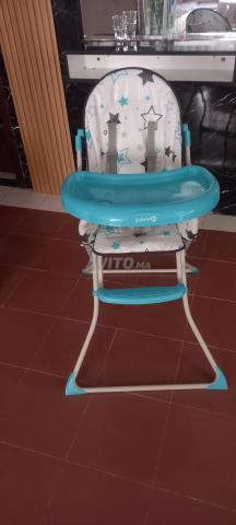 كرسي أطفال CHAISE HAUTE KANJI BLEU - 2