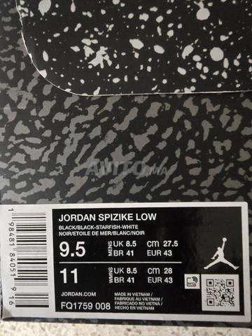 Jordan spizike low Neuve pointure 43. 1000 DH - 2