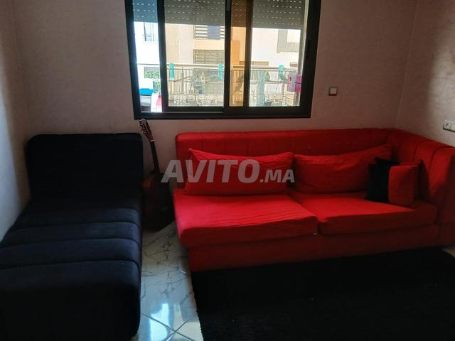 Salon séjour avec tapis