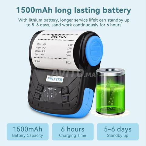 Imprimante de factures 80mm MTP3 imprimante thermique sans encre avec Bluetooth pour téléphone - 2