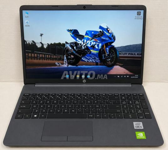 لابتوب HP i5 الجيل العاشر، رسومات مزدوجة، رام 8، قرص 256 SSD