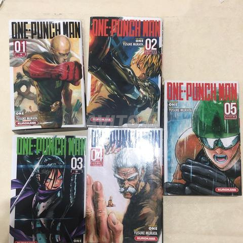 Manga One Punch Man tomes 1-2-3-4-5 (bon) - 2