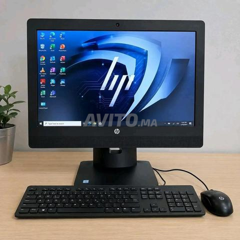 كمبيوتر مكتبي الكل في واحد hp i5 الجيل السادس رام 8 قرص SSD و 500