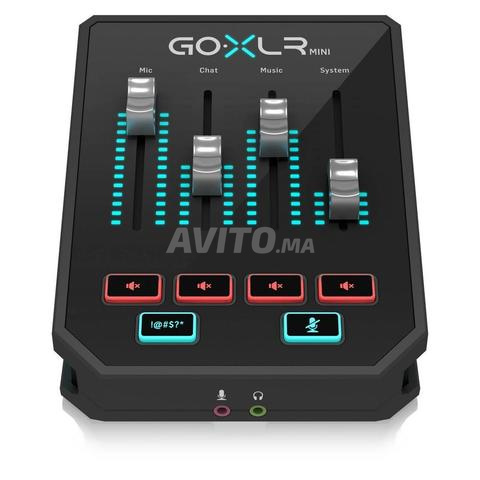 TC Helicon GoXLR MINI مع واجهة USB للألعاب