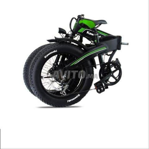 دراجة كهربائية قابلة للطي كاواساكي KX-F20 فات - 2