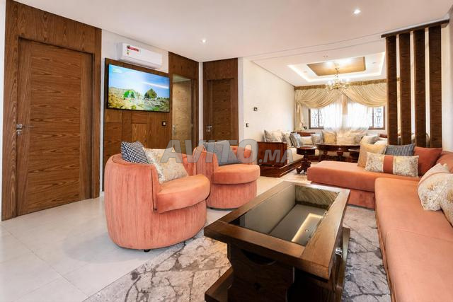 APPARTEMENT MEUBLÉ 3 CHAMBRES BOULEVARD MOHAMMED V