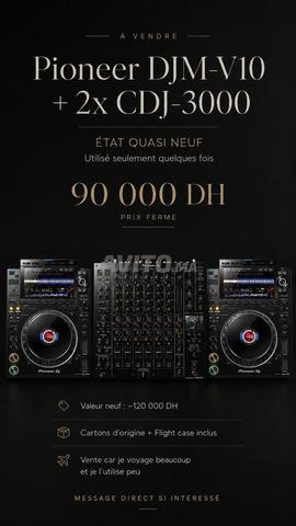 Pioneer DJM V10 et 2 CDJ-3000 Neuf