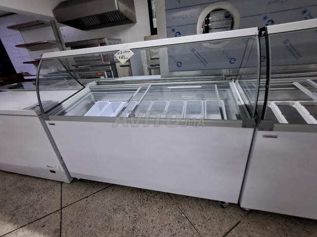 Vitrine à glace Klimasan avec bagues inox - 2