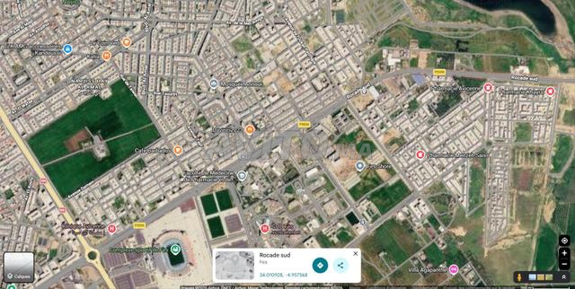 Terrain d'investissement exceptionnel de 3000m² à vendre sur la route de Sefrou, Fès