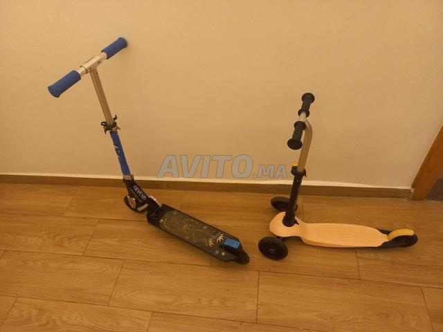 2 trottinettes en bon état - 2