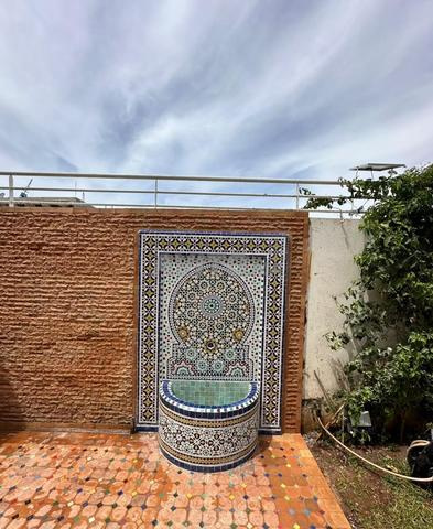 Fontaine Zellij Fès - Sur Mesure