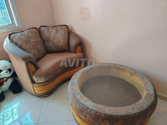 Salon Fauteuil table basse - 2