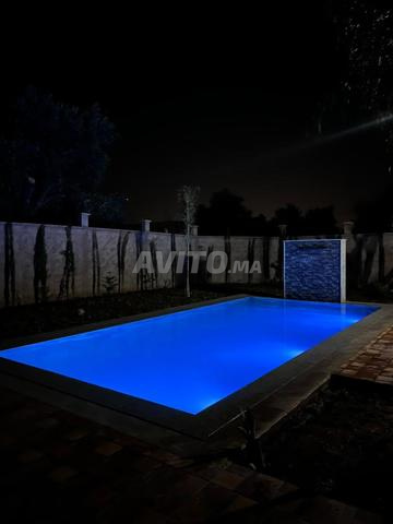 Maison calme avec piscine privée située à Ghmat