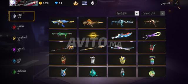 Compte Free Fire - 2