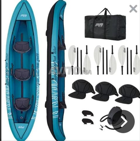 Kayak gonflable 3 places - 2