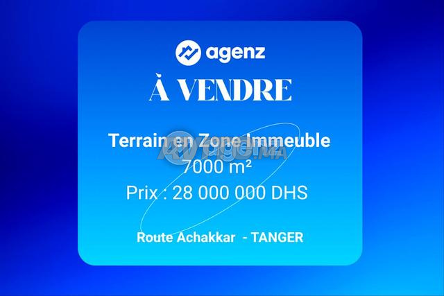 TNG-HJ-1074 - Terrain à vendre à Route Achakkar