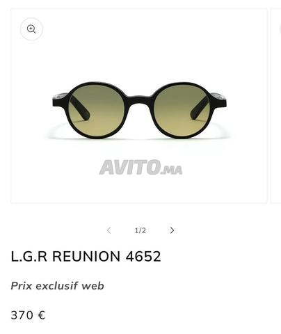lunettes rondes L.G.R authentiques  - 2