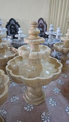 نافورة رخامية مع مضخة صغيرة - 2