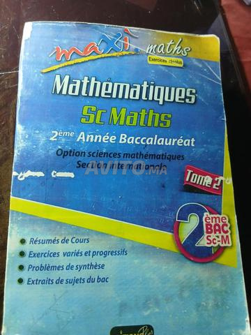 Maxi Math 2BAC Sc Math (Version Imprimée - T1& T2)