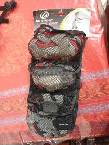 Protection de roller pour enfants avec 2 casques - 2