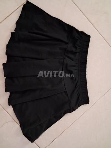 Jupe noire avec short - 2