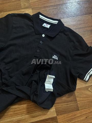 Polo casual Lonsdale noir original taille S/M - 2