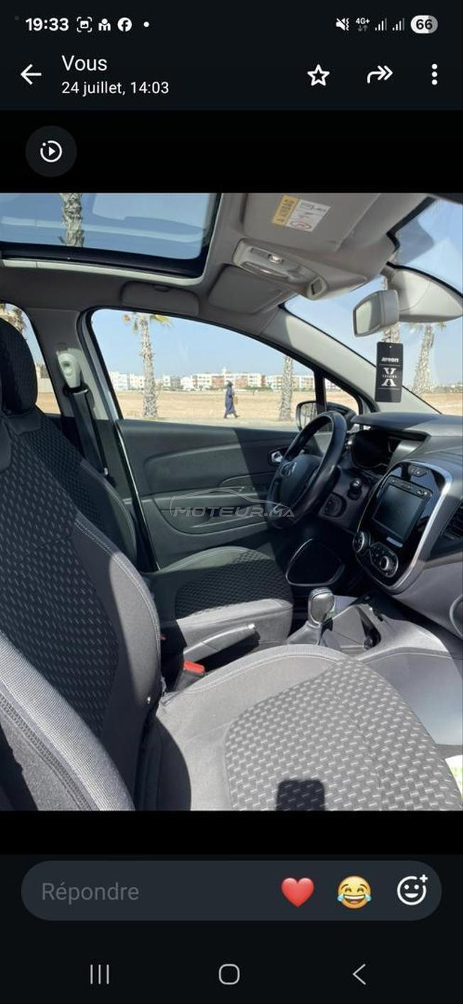 Renault Captur Diesel Automatique 2019 à Agadir
