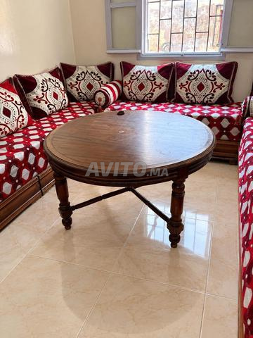 Salon ponge Richbond 3 places tissu mobra - 2