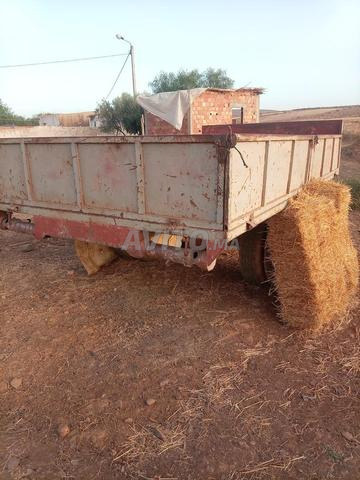 Tracteur Massey 290 avec charrue et remorque - 2